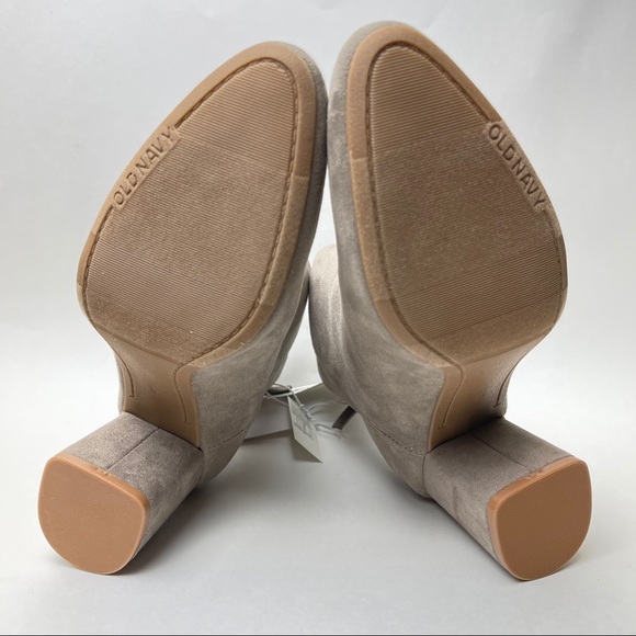 OLD NAVY Faux Suede High Heeled Booties - Picture 4 of 5